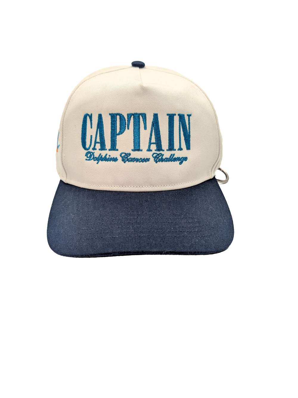 NFL Captain Two-Tone Baseball Cap - Cream & Navy